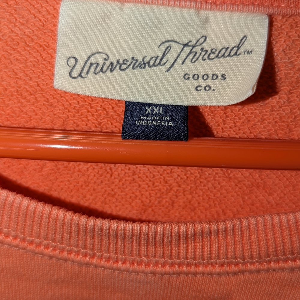 Universal Thread Coral Ruffle Sleeve Sweatshirt - Picture 6 of 6